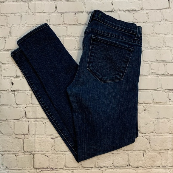 J Brand The Skinny Shark Blue Jeans Medium Wash Stretchy Mid-Rise No Distressing - Picture 3 of 10